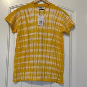 Studio 189 Hand-Batik Tie Dye Ayumi Crew Neck Short Sleeve NWT